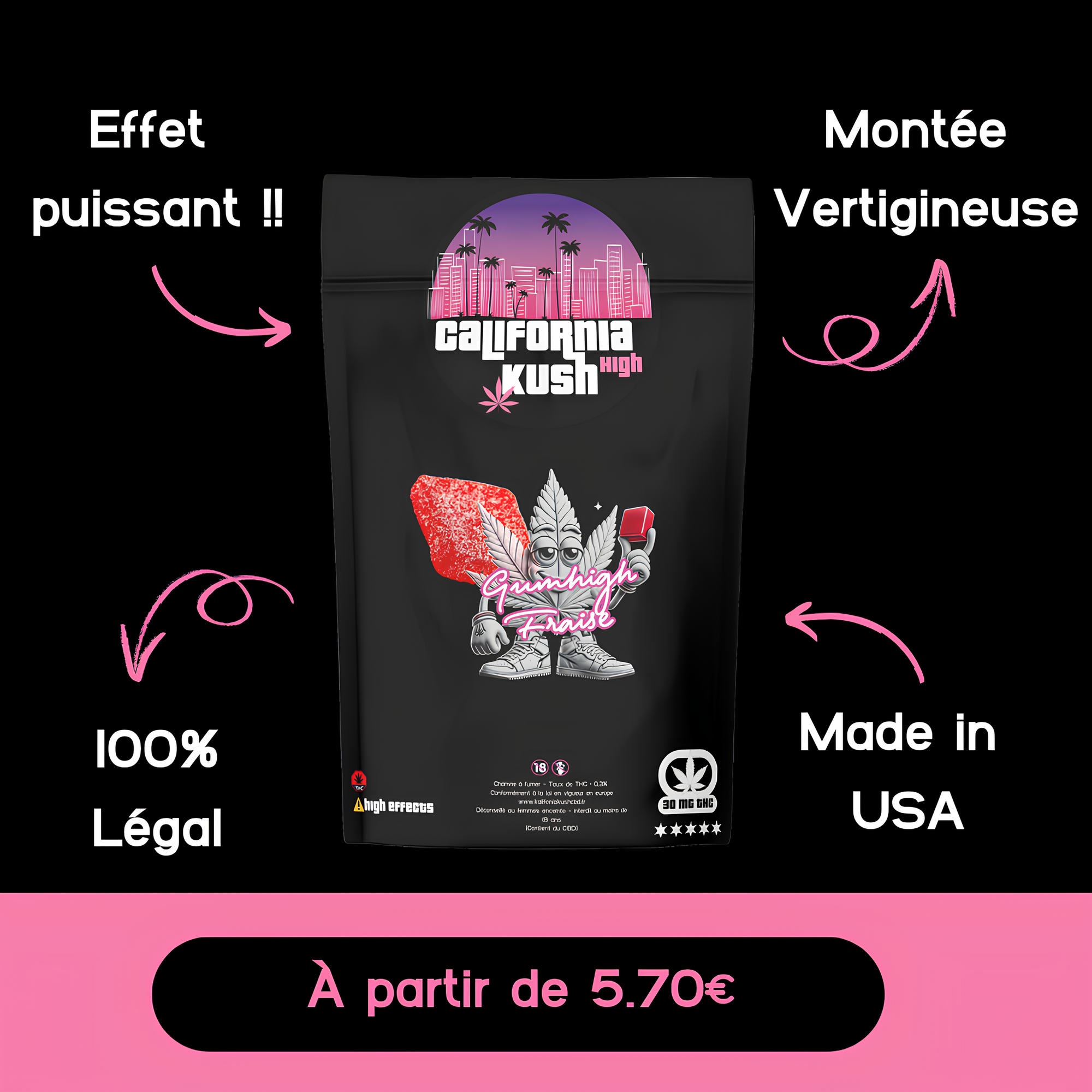 GumHigh Fraise